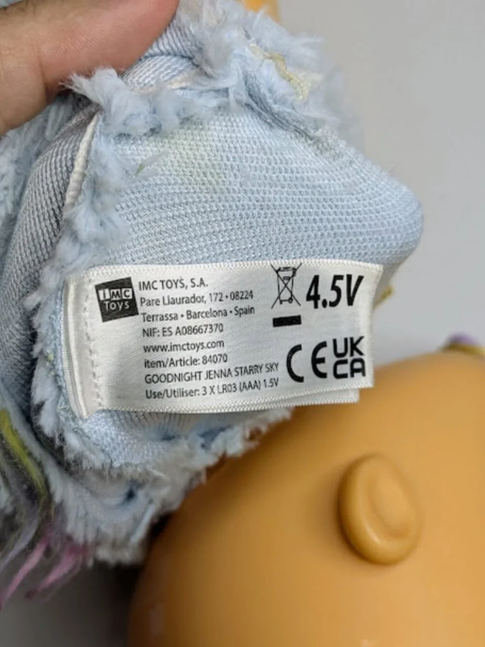 Cry Babies Goodnight Starry Sky Jenna Doll Lights Music Tested